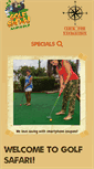 Mobile Screenshot of golfsafariminigolf.com